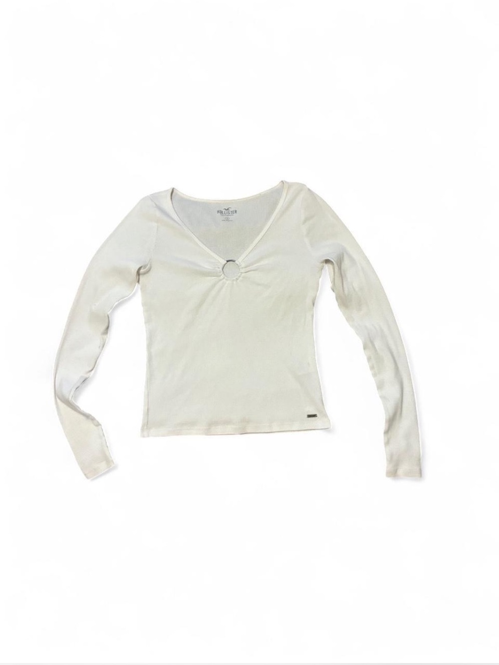 🤍Hollister ribbed long sleeve🤍 - Picture 2 of 3